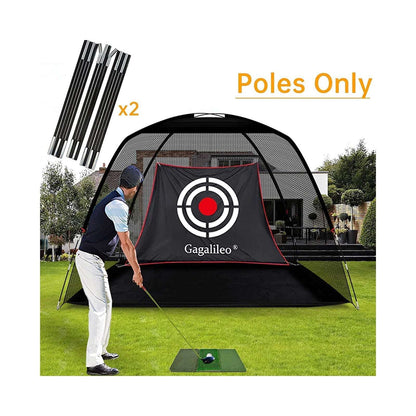 Kapler Golf Replacement Curved Poles 10x7x6 12X7X6.6