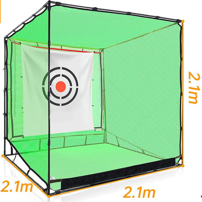 Golf net practice cage, Golf practice nets, Golf batting cage, Practice net, with target
