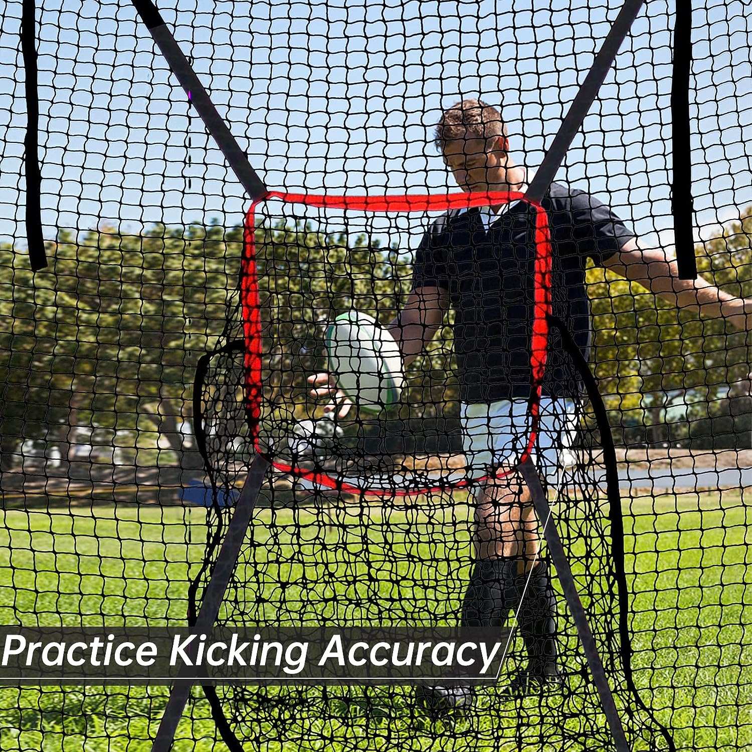 Kapler Football Throwing Net 6x3ft