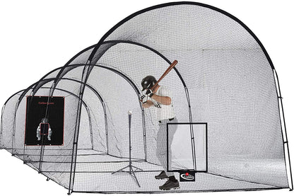 Kapler Batting Cage Baseball Net 44X12X10ft