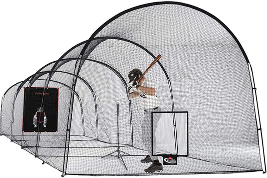 Kapler Batting Cage Baseball Net 44X12X10ft