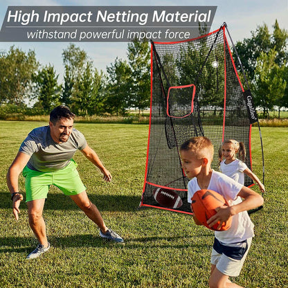 Kapler Football Throwing Net 6x3ft