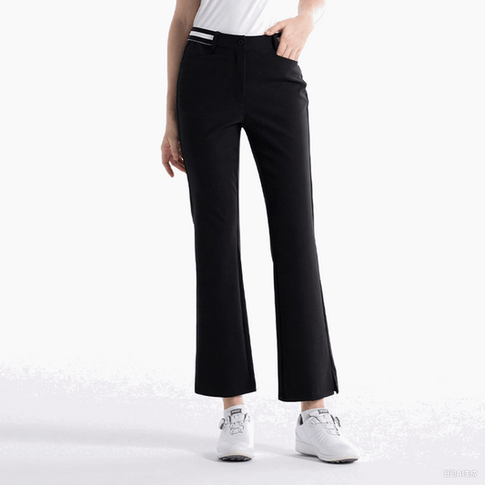 Kapler Women's Golf Pants Lightweight High Waisted 7/8 Ankle Pant with 4 Pockets for Athletic Lounge Travel Work