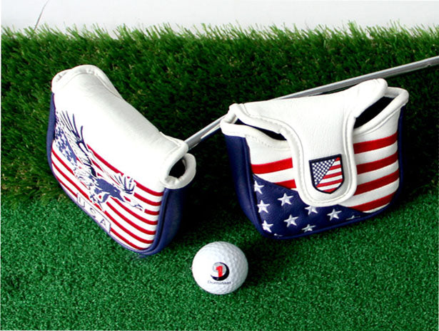 The Stars and Stripes Golf Putter Head Cover | Kapler Sports - Kapler Sports