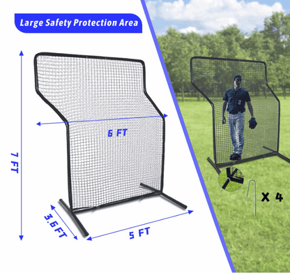 Kapler Z-Shaped Pitching Protection Screen