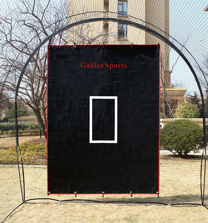6X8 Kapler Backstop Baseball Target Cloth/Softball Batting Cage Target