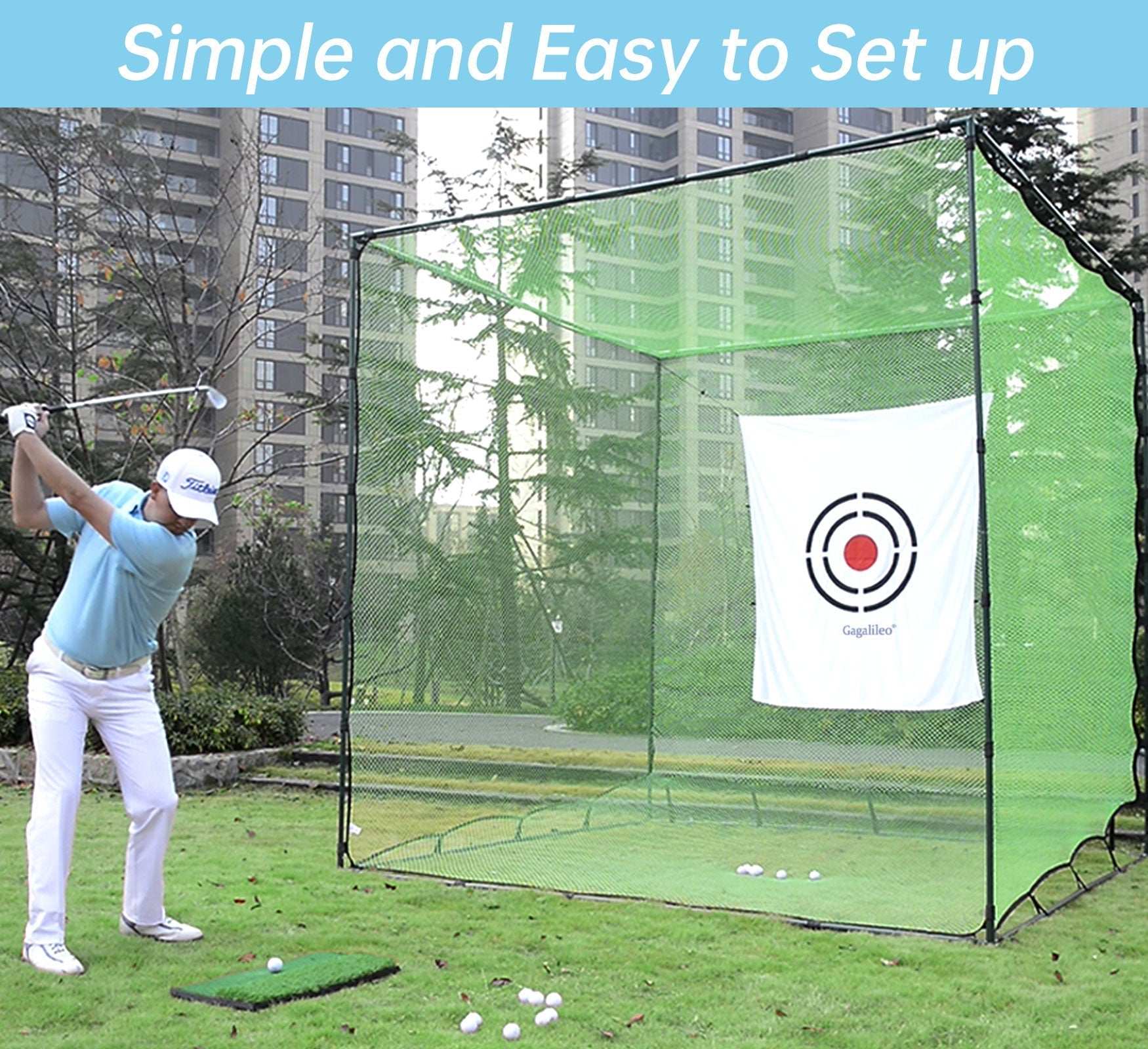 Kapler replacement Practice Golf Cage 10x10x10ft