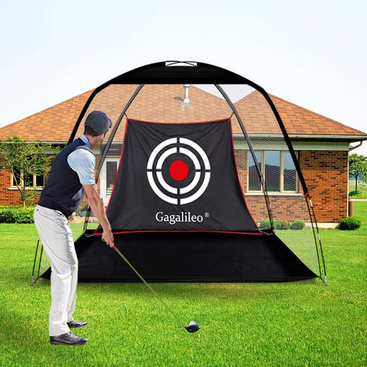 Kapler Golf Net 12'x7'x6.6' C Backyard & Indoor Driving Practice Net