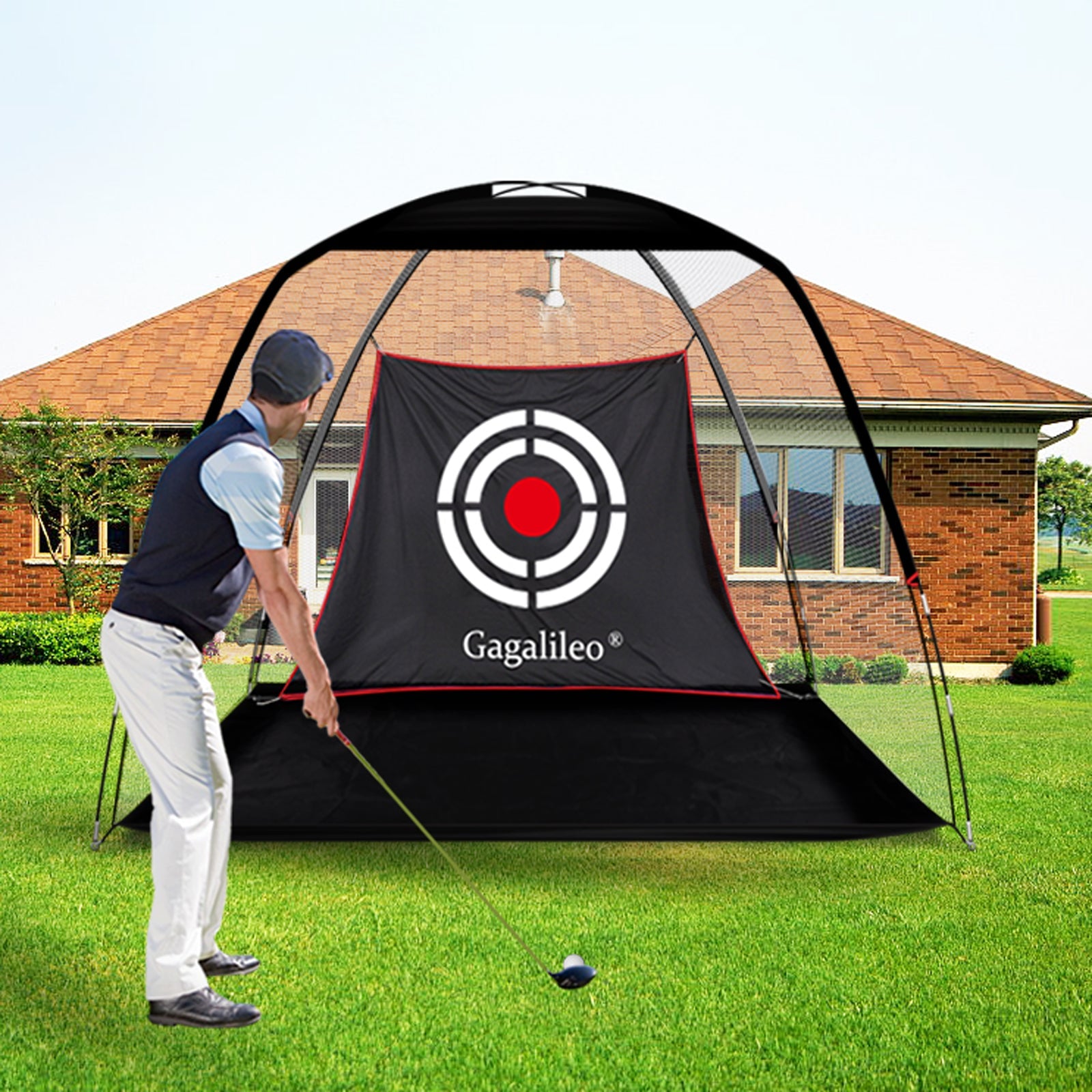 Kapler Backyard Driving Golf Nets 12'X7'X6.6'