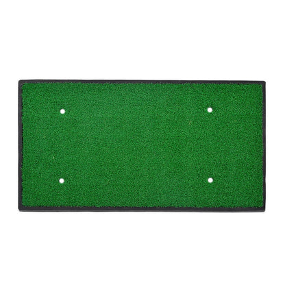 Kapler Sports Golf Hitting Mats Golf Turf Putting Grass Mat Golf Training Practice Turf with Tee Equipment | 12''x24''