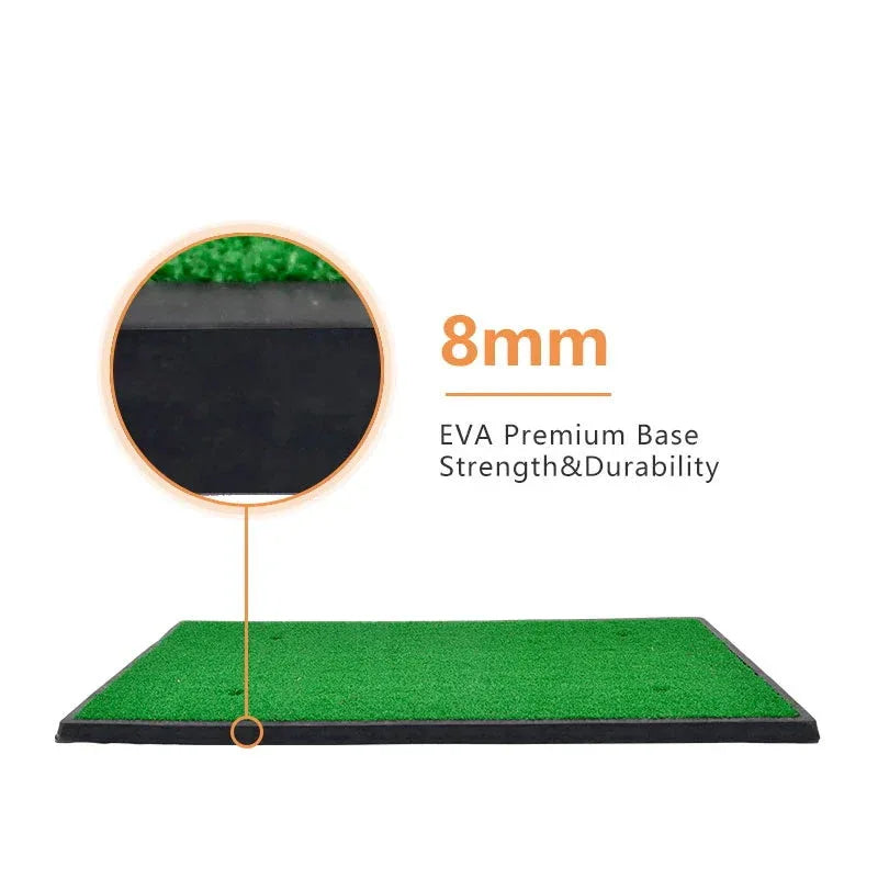 Kapler Sports Golf Hitting Mats Golf Turf Putting Grass Mat Golf Training Practice Turf with Tee Equipment | 12''x24'' - Kapler Sports