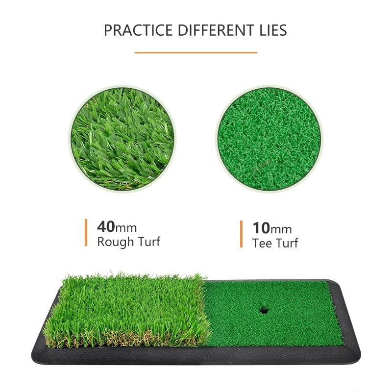 18.5X8in Golf Matts for Indoors/ Backyard/Golf Turf Mat