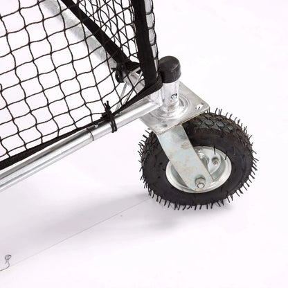 Baseball Softball Batting Cage with Wheels Rolling, Portable to Move| 16.4'X10'X8' | Kapler Sports-JP