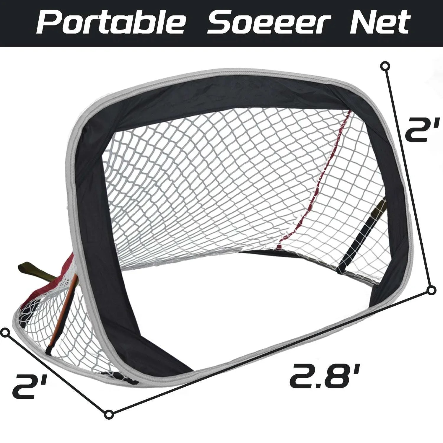 Kapler Soccer Goal 2X3X2 - Kapler Sports