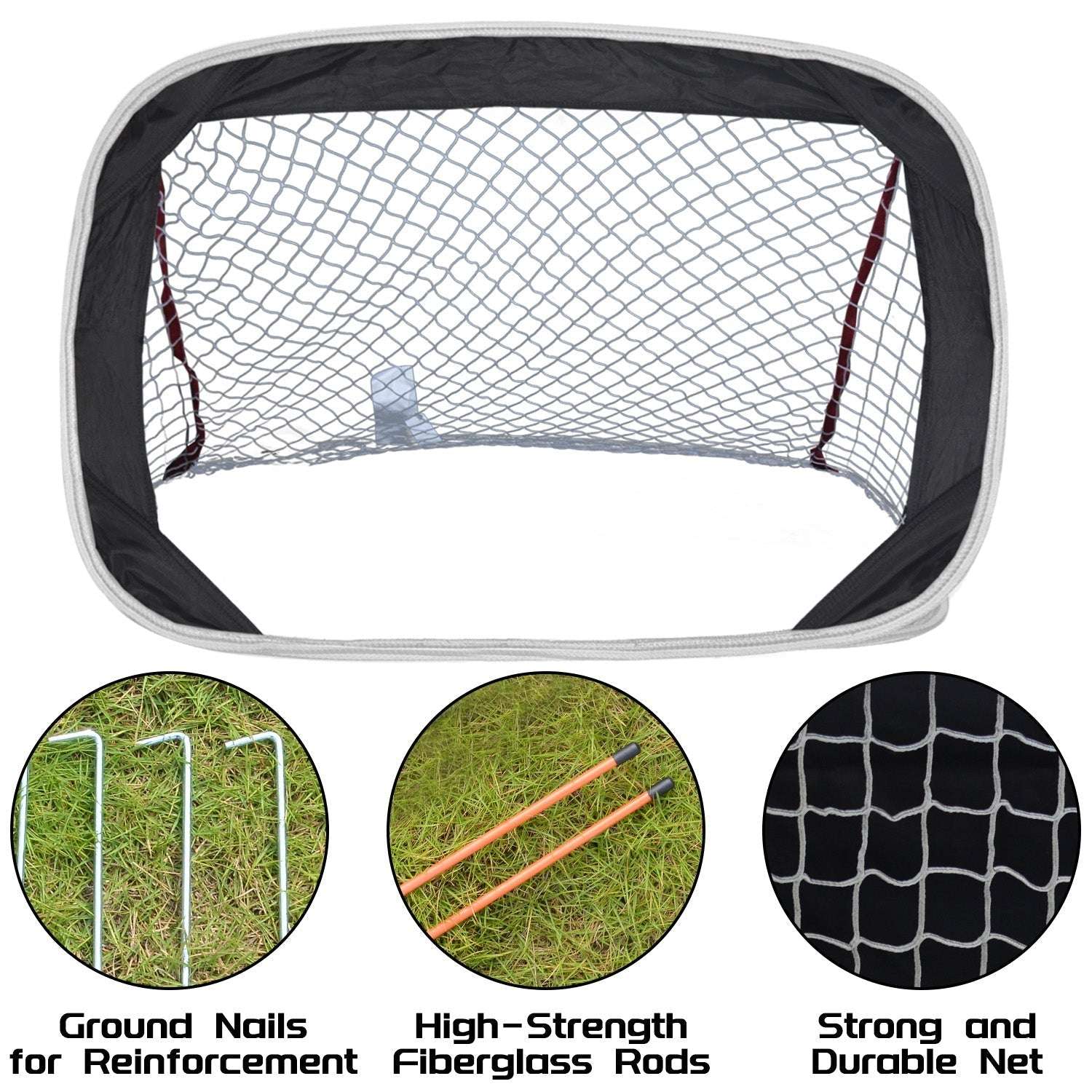 Kapler Soccer Goal 2X3X2