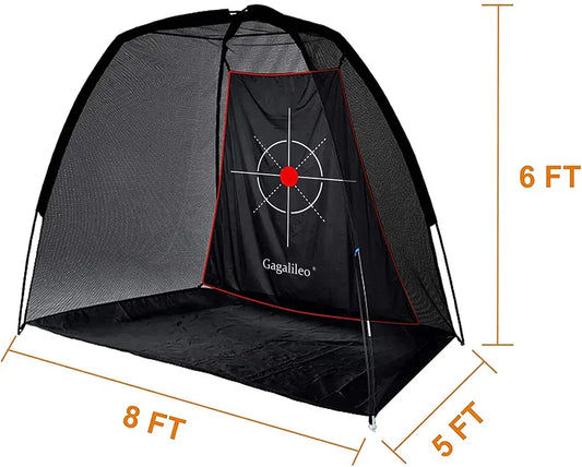 Kapler Portable Golf Net for Hitting Driving Golf Practice Nets 8x6FT - Kapler Sports