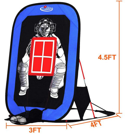 Kapler Baseball Pop-Up Practice Net 4.5x 4 x 3