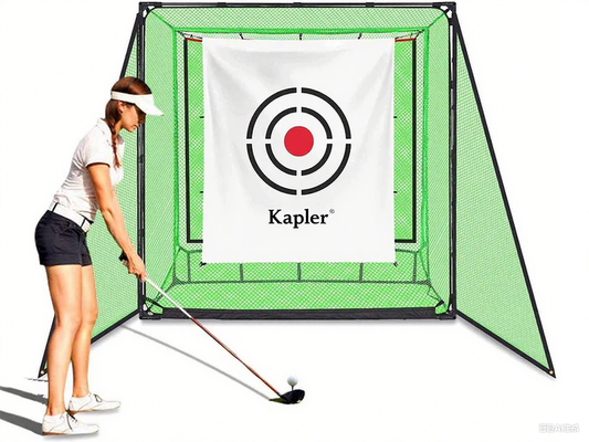 6.6x6.6X3.3 Kapler Golf Net Hitting Cage/ Practice Driving Net/ Backyard