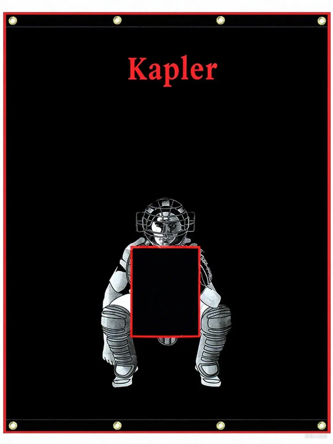 Kapler Softball Backstop Viny Target 5X6ft - Kapler Sports
