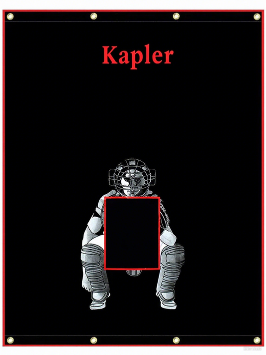 Kapler Softball Backstop Viny Target 4X6ft