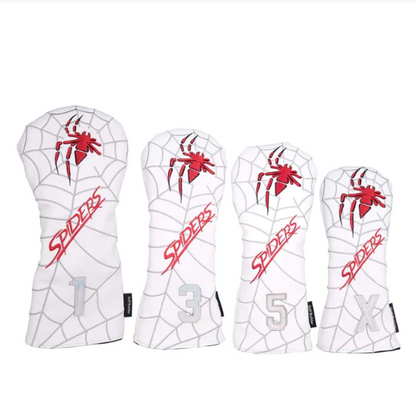 Spider Exquisite Embroidery Pattern Golf Putter Head Cover