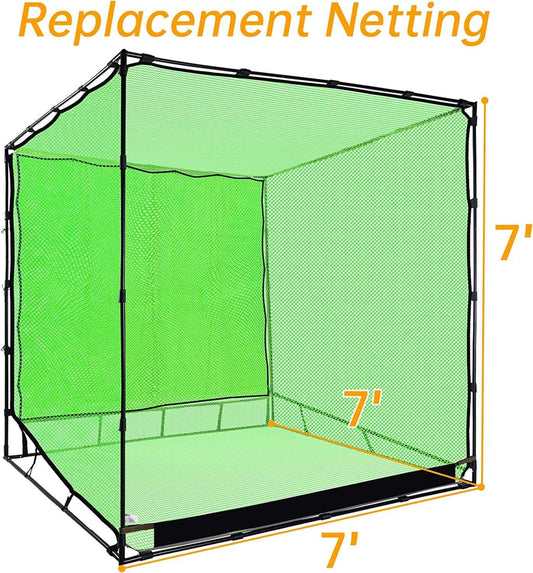 Kapler Replacement Net(Netting Only) 7X7X7 - Kapler Sports