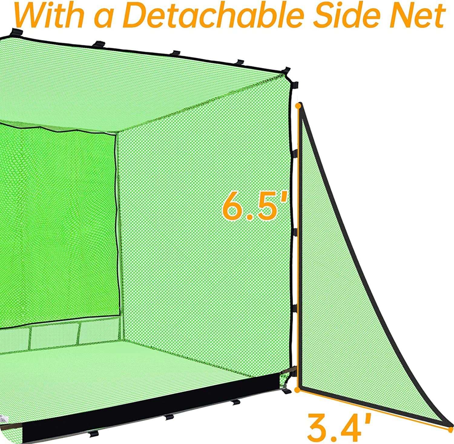 Kapler Replacement Net(Netting Only) 7X7X7 - Kapler Sports