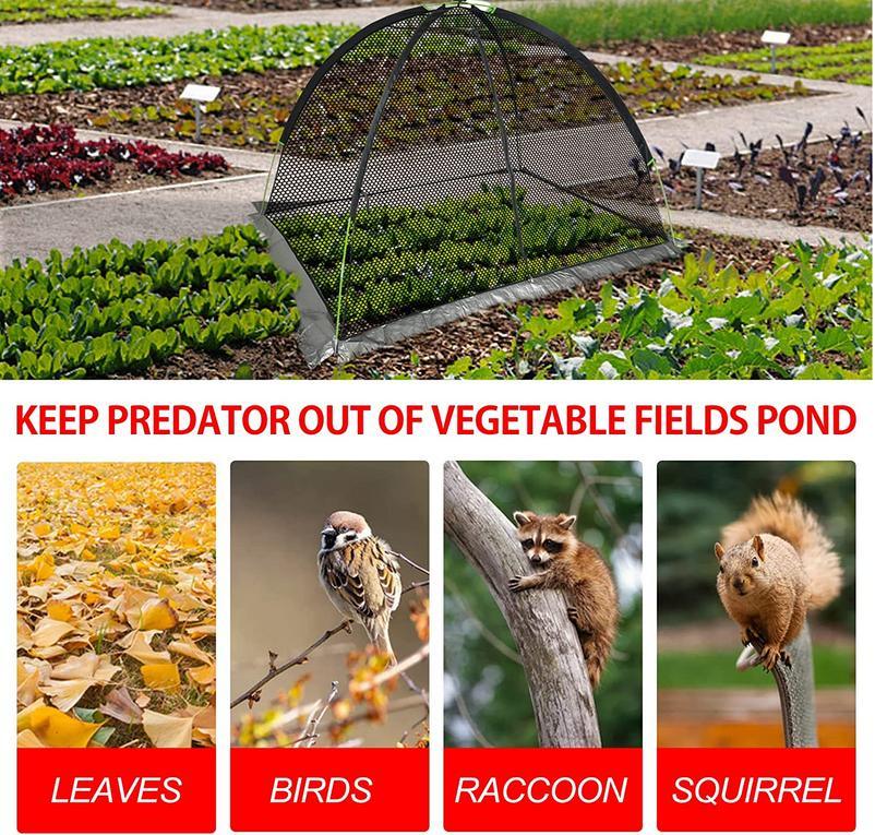 Get Cover Net Kapler 19x2 FT Pond Cover Net vegetable plot Cover | Kapler Sports