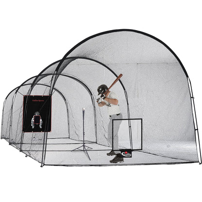 Kapler Baseball Practice Cage 33X12X10ft