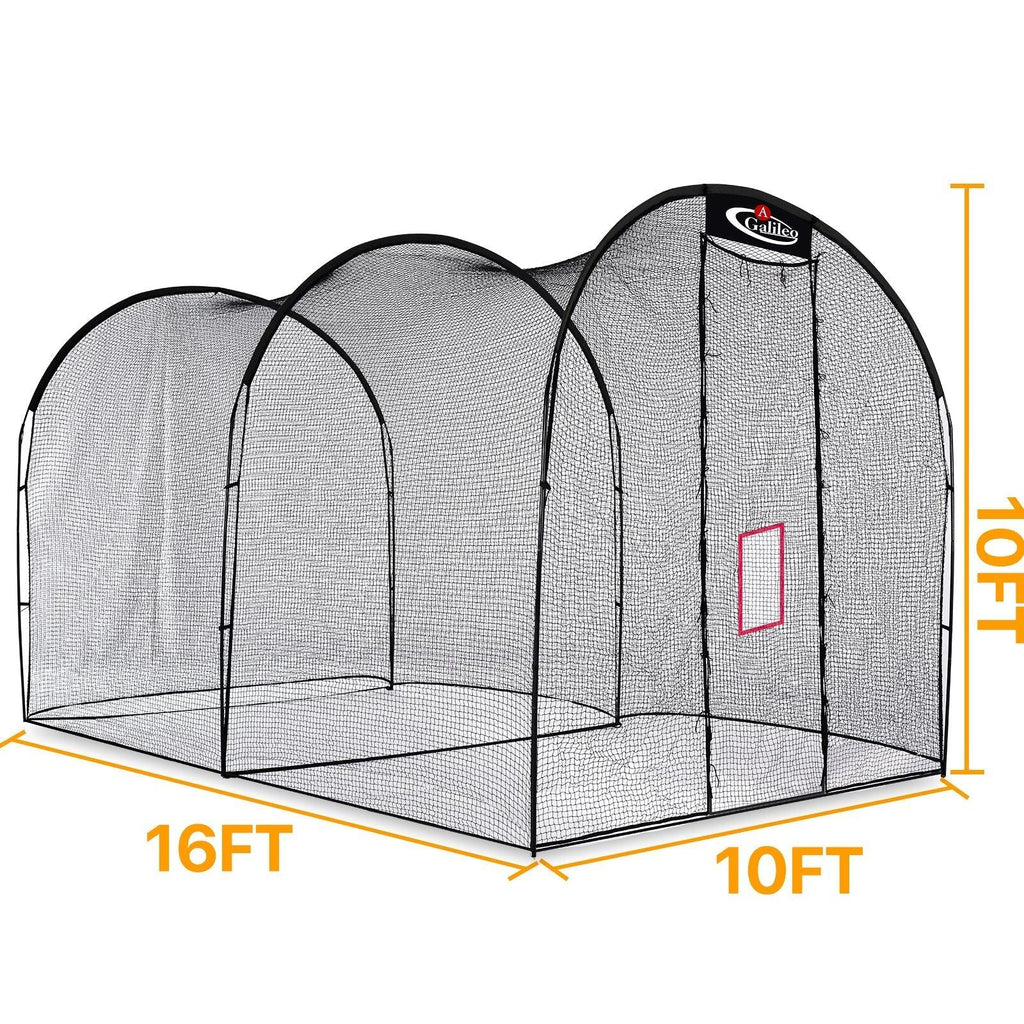 Kapler Sports Baseball Cage 16X10X10ft - Kapler Sports