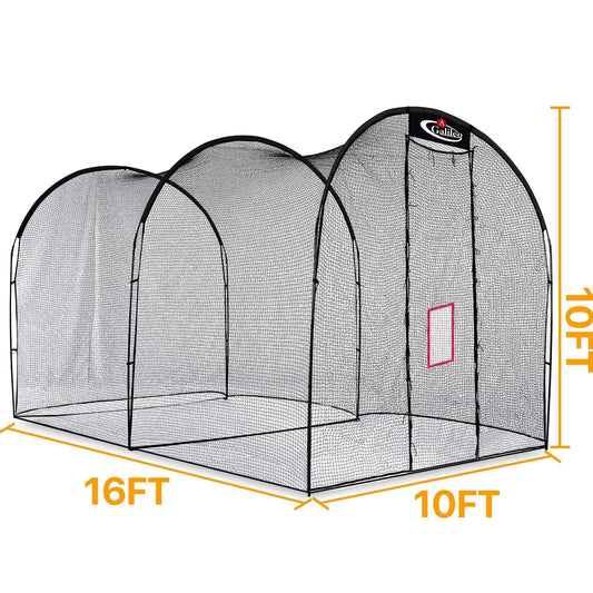 Kapler Sports Baseball Cage 16X10X10ft - Kapler Sports