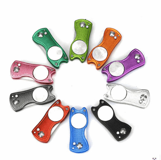 Foldable Stainless Steel Golf Green Folk | Kapler Sports