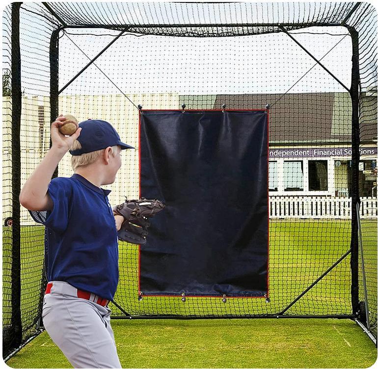 Kapler Pitching Baseball Backstop 6X8ft - Kapler Sports