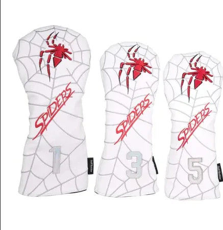 Spider Exquisite Embroidery Pattern Golf Putter Head Cover - Kapler Sports