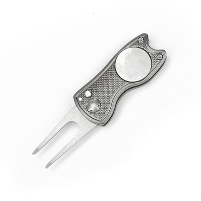 Foldable Stainless Steel Golf Green Folk | Kapler Sports