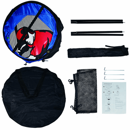 Kapler Kids Pop-Up Pitching Net 66 x 48 x 52 in