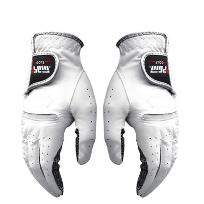 A Pair of Antiskid Particle Sheepskin Men's Sports Gloves