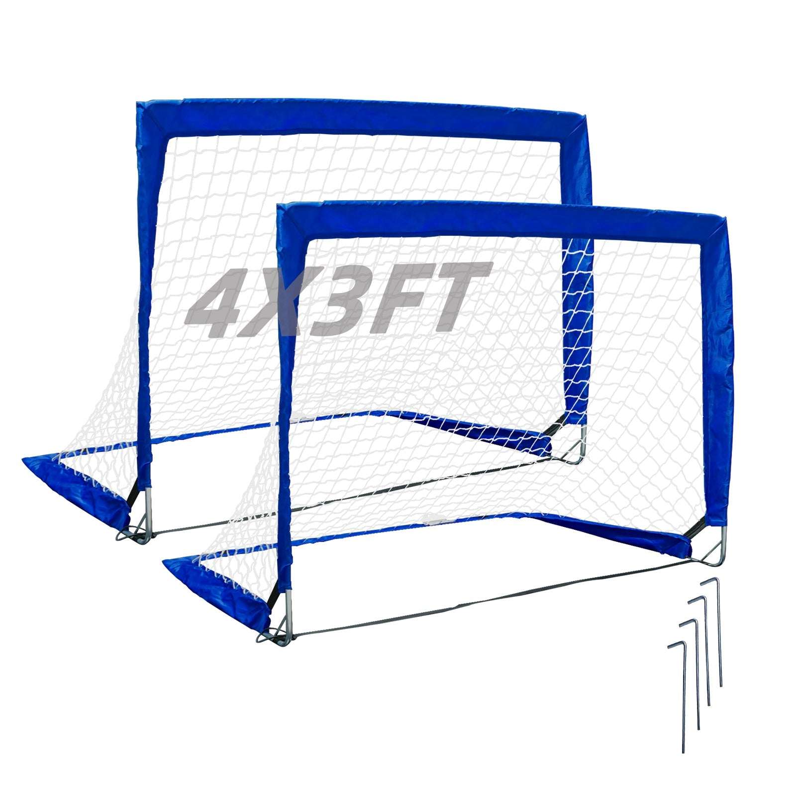 Kapler Portable Soccer Goals for Kids 4 x 3 ft