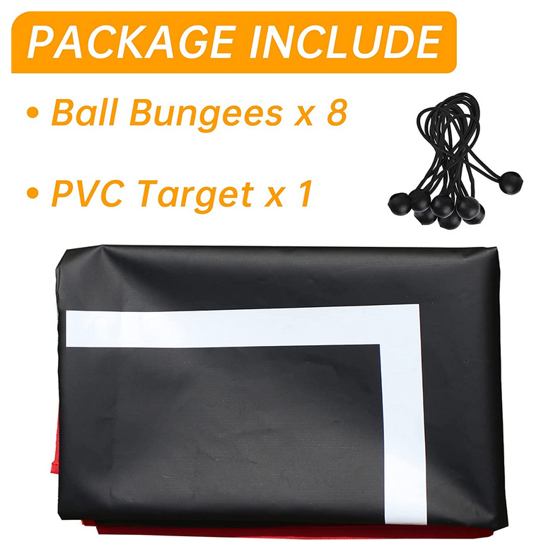 Kapler Baseball Pitching Backstop with Strike Zone (6X5FT)
