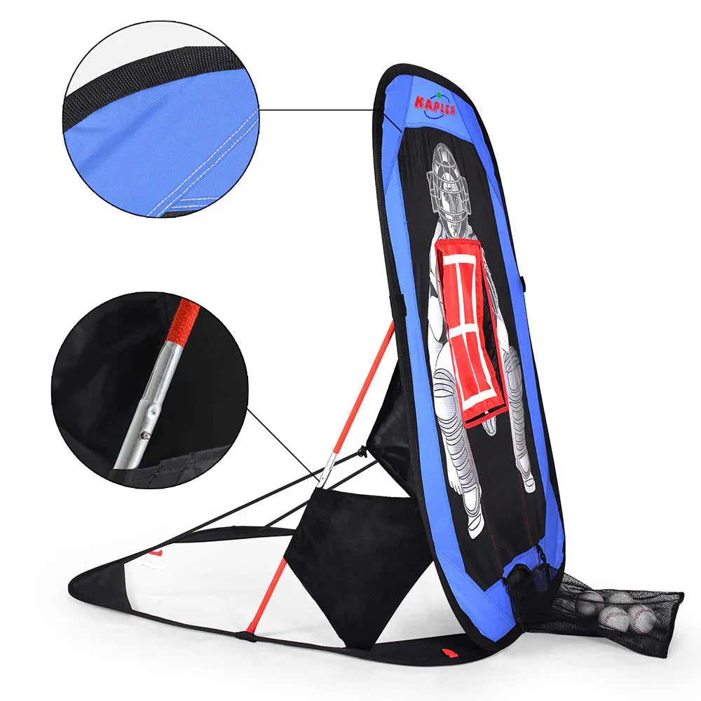 Kapler Foldable Baseball Pitching Training Net - Kapler Sports