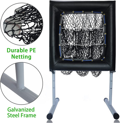 Kapler Adjustable Pitching Net for Baseball Softball