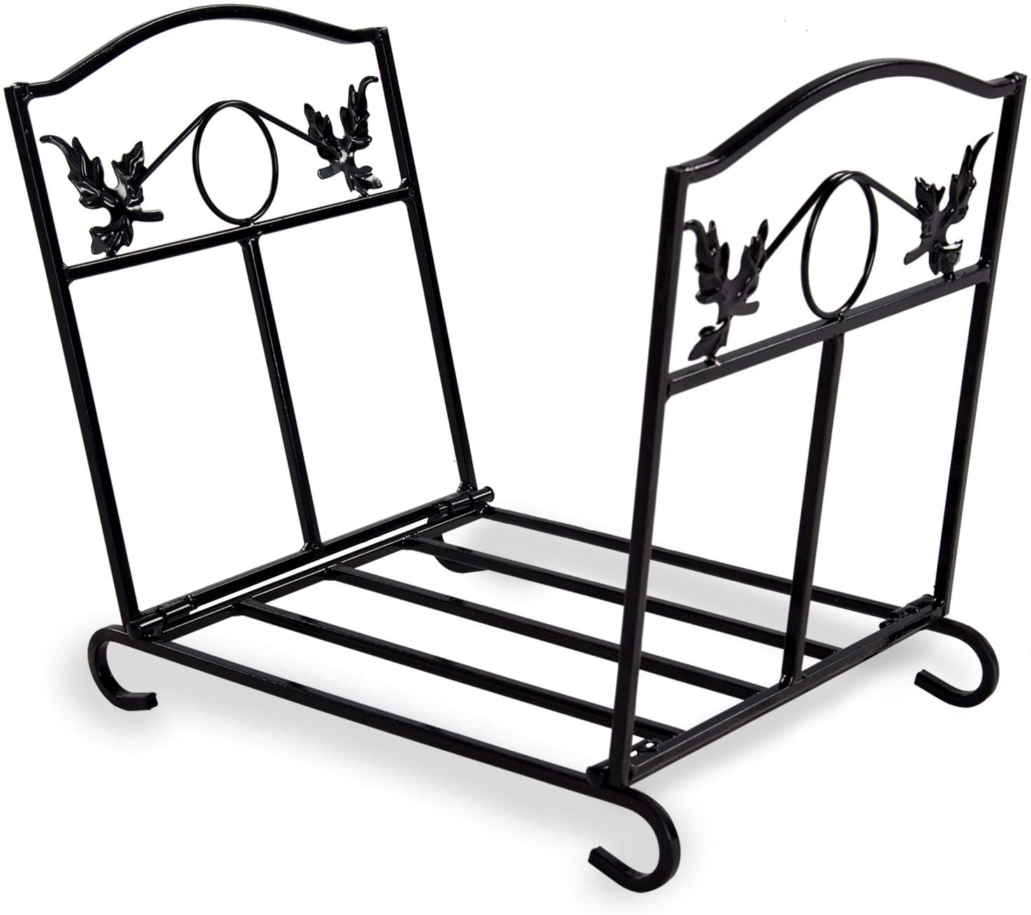 Kapler Foldable Fireplace Wood Rack Log Holder