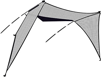 Kapler 17x6in Golf Net Roof Attachment for 12x7x6ft Golf Net