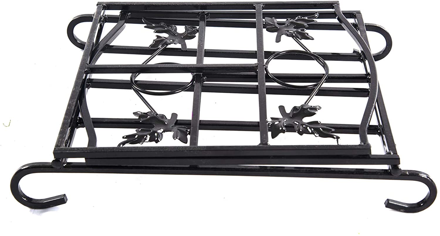 Kapler Foldable Fireplace Wood Rack Log Holder