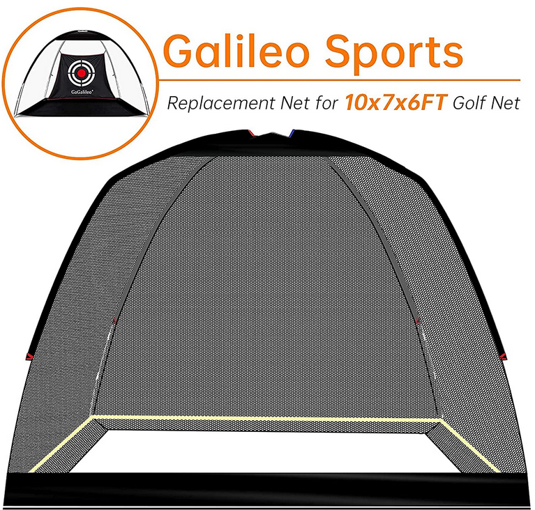 Kapler Golf Net Only, 10x7x6ft Golf Net Replacement