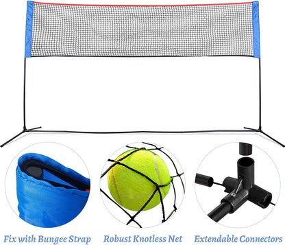 Kapler Portable Tennis Net, Volleyball Net,Badminton Net