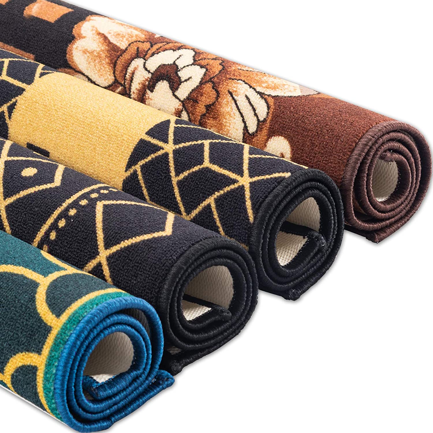 Kapler Indoor Entrance Rug Set 4 Pcs