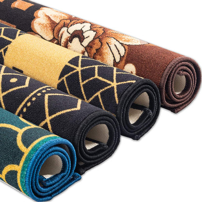 Kapler Indoor Entrance Rug Set 4 Pcs