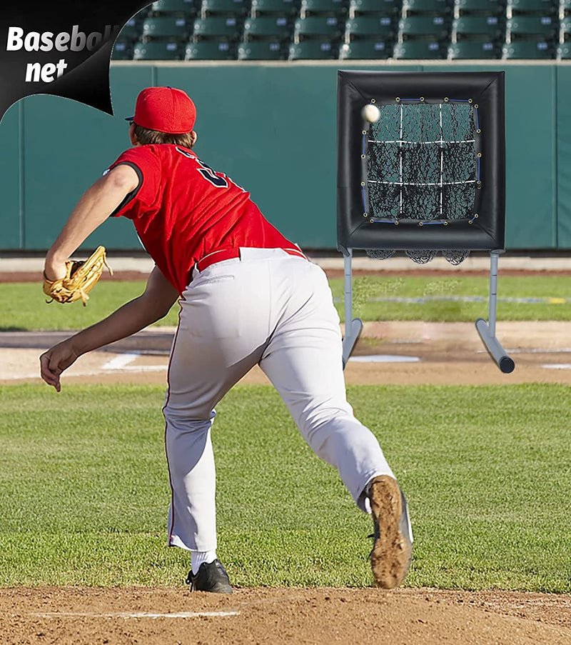 Kapler Adjustable Pitching Net for Baseball Softball