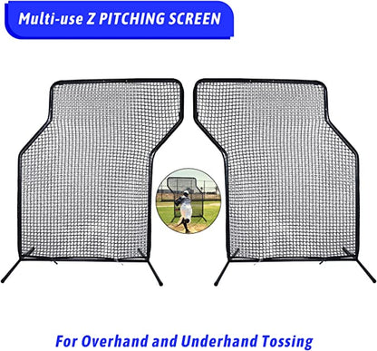 Kapler Z Frame Pitcher's Screen Safety Protective in Baseball Softball Practice